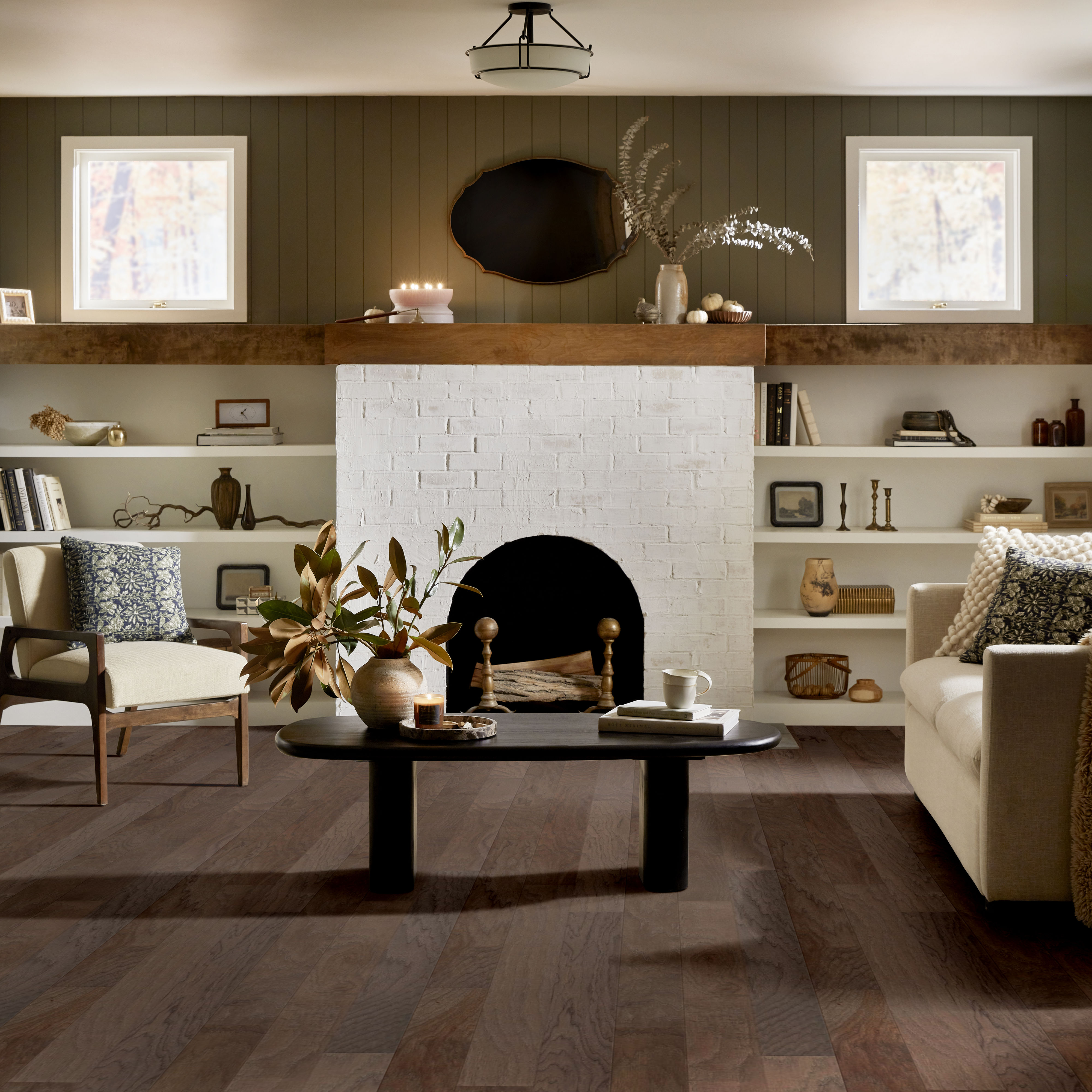 Raven Rock Brushed - in color Chestnut | Shaw Floors